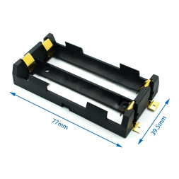 Отсек для Li-ion 2X18650 SMD монтаж