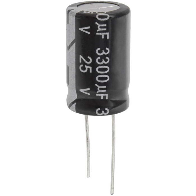 Конденсатор 3300 UF 25V 105*C 16*25 (JWCO)