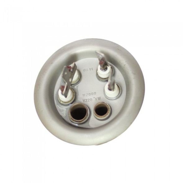 ТЭН RF 2000W(700+1300), TW, медь, Ø64, М4, клеммы под разъем, L350мм, горизонтальный