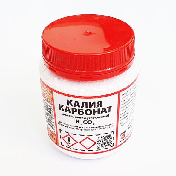 Калий углекислый (поташ) &quot;XЧ&quot;, 250 г.