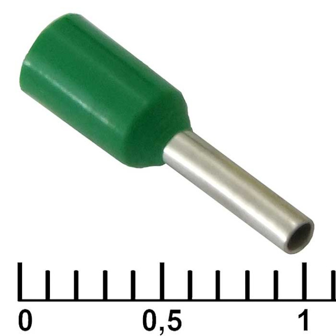 Кабельный наконечник DN00706 green (1.2x6mm)