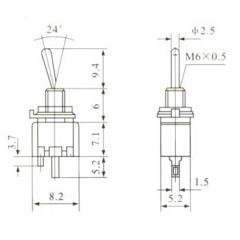 Тумблер SMTS-101 ON-OFF