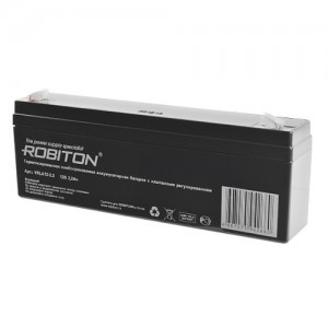 Аккумулятор Robiton VRLA12-2,2 12V, 2.2Ah, PB-5