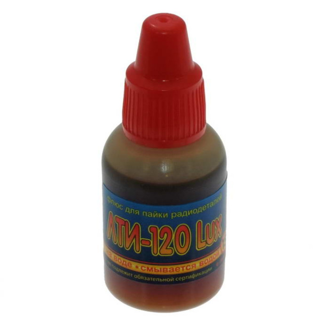 Флюс паяльный Флюс ЛТИ-120 Lux 15мл