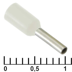Кабельный наконечник DN00706 white (1.2x6mm)