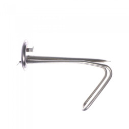 ТЭН RF 1500W, SG, нерж, Ø82, М6, клеммы под разъем, L220мм, горизонтальный