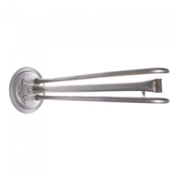 ТЭН RF 1500W, SG, нерж, Ø82, М6, клеммы под разъем, L220мм, горизонтальный