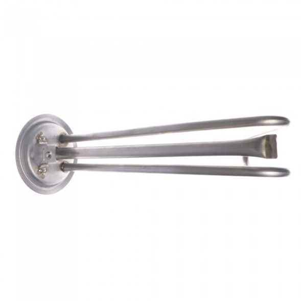 ТЭН RF 1500W, SG, нерж, Ø82, М6, клеммы под разъем, L220мм, горизонтальный