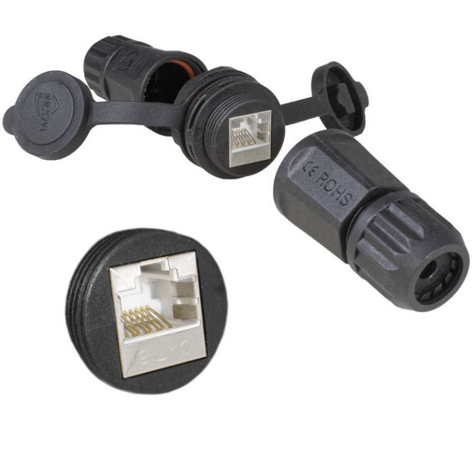 Разъем герметичный RJ45M25Z2-6BG2-1