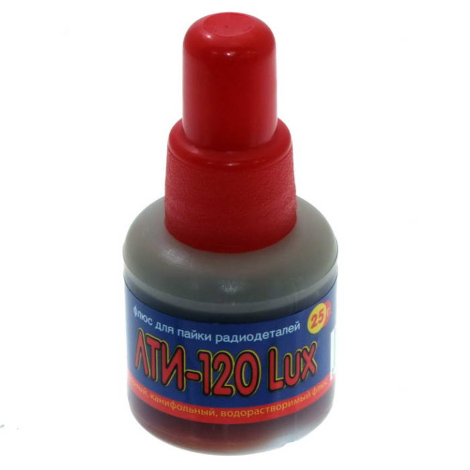Флюс паяльный Флюс ЛТИ-120 Lux 25мл