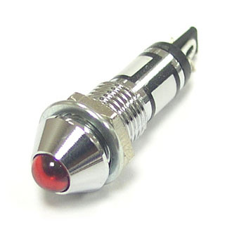 Неоновая лампа в корпусе N-706-R 220V