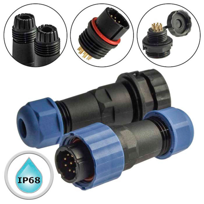 Разъем герметичный SZC16 9P-F-M