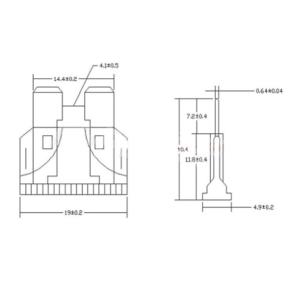 Предохранитель S1035-2 40A 32V