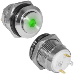 Кнопка антивандальная GQ16H-10D/J/G/N off-(on)