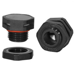 Клапан M16X1.5 PA66 BLACK