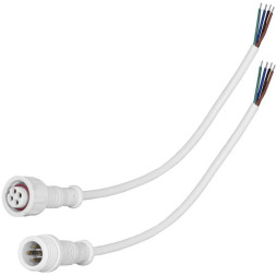 Разъем герметичный 4pin WP L=40 D=13mm 4*0.3mm2