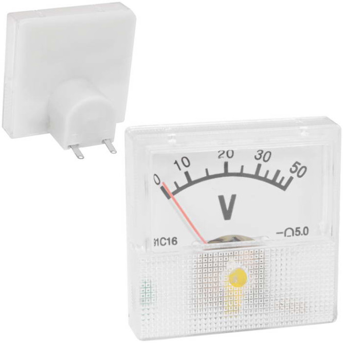 Щитовой прибор Вольтметр   50В   (40х40)