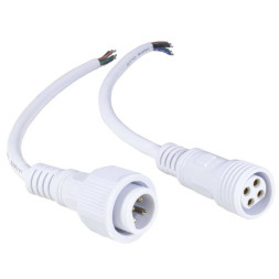 Разъем герметичный 4pin WP L=40 D=18mm 4*0.5mm2