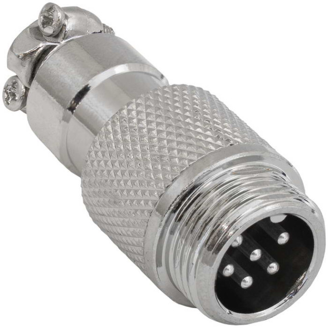 Разъем GX12M-6