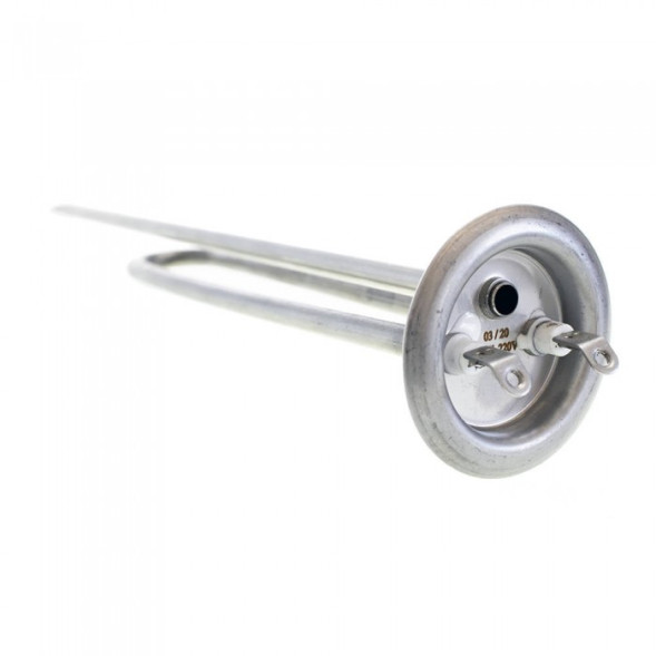 ТЭН RF 700W, ИТА, нерж, Ø64, М6, клеммы под винт М4, L355мм