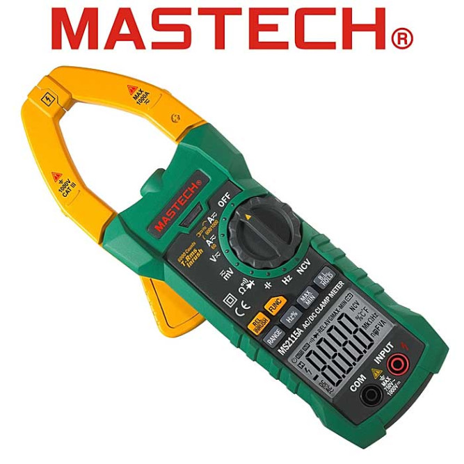 Клещи токоизмерительные MS2115A (MASTECH)