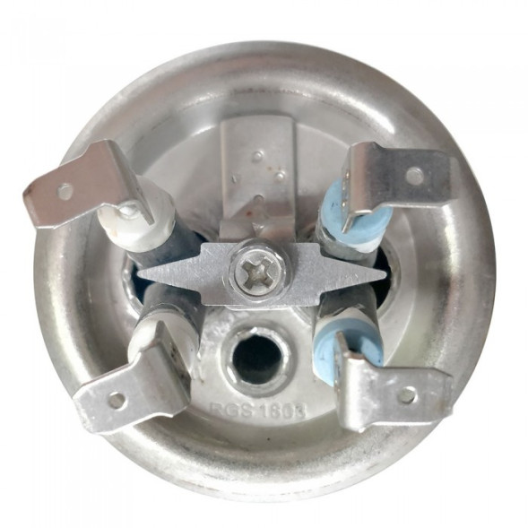 ТЭН 2000W(700+1300), ИТА, нерж, L480мм, сухой