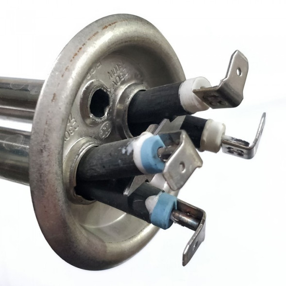 ТЭН 2000W(700+1300), ИТА, нерж, L480мм, сухой