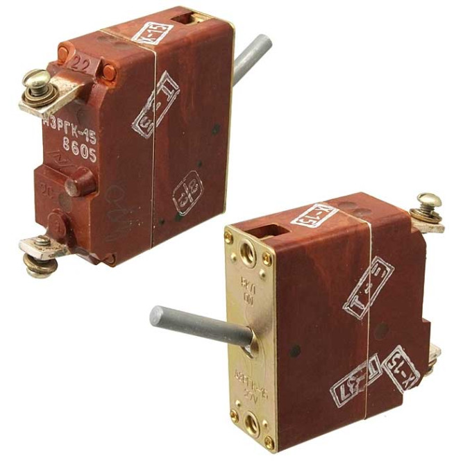 Автоматический выключатель АЗРГК15-2С   27В  15А