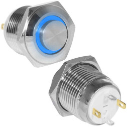 Кнопка антивандальная GQ16H-10E/J/B/N off-(on)