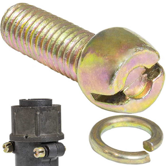 Разъем ШР20 винт + гровер M4*12