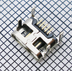 Гнездо MicroUSB 5pin №24