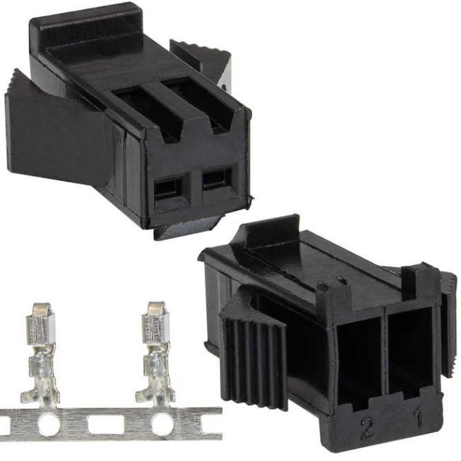 Разъем SM-2F 2.54mm + Terminal