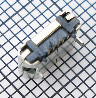 Гнездо MicroUSB 5pin №25