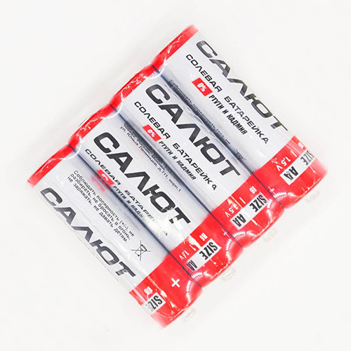 Батарейка R6 AA 1,5V Салют