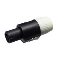 Разъем SPEACON "шт" пластик на кабель, белый (68.0мм), BH7-4