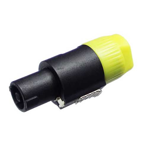 Разъем SPEACON "шт" пластик на кабель, желтый (68.0мм), BH7-5