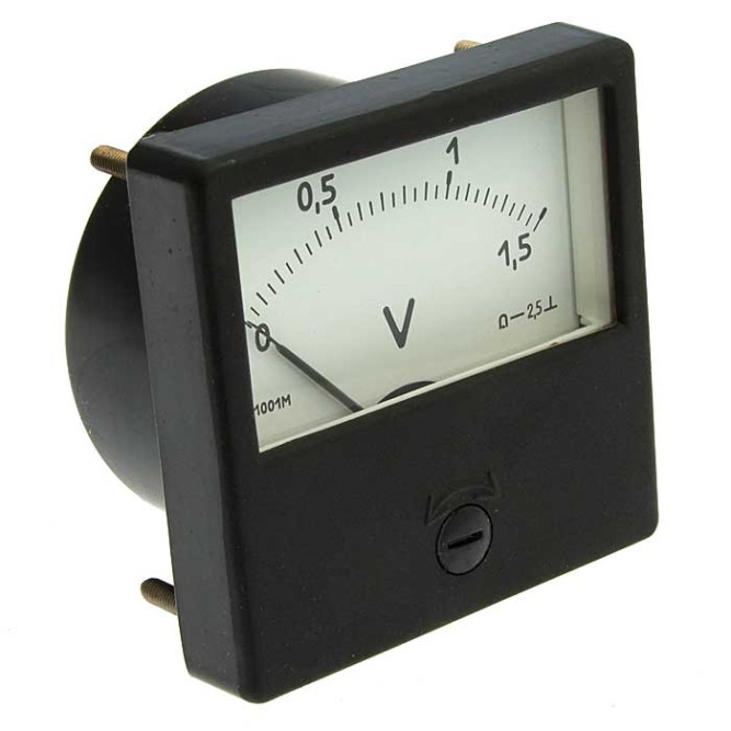 Прибор щитовой М1001 1.5В