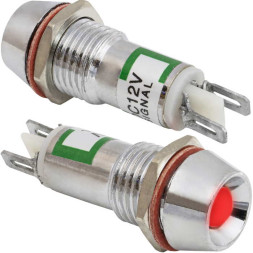 Светодиод в корусе L-616-R 12v (10mm)