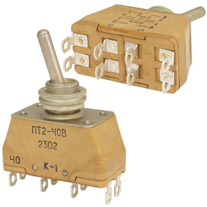 Тумблер ПТ2-40В