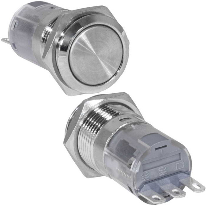 Кнопка антивандальная LAS2GQF-11/N on-(on)