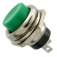 Кнопка PBS-26B OFF-(ON) зеленый, без фиксации, K249-5