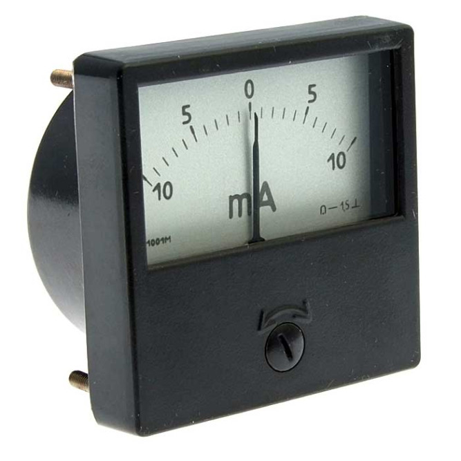 Прибор щитовой М1001 10-0-10МА