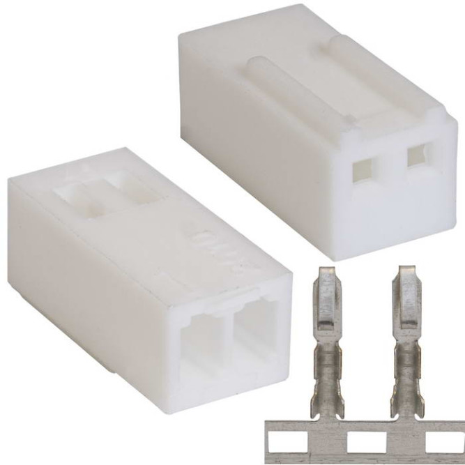 Разъем HU-02 pitch 2.54mm+Terminal