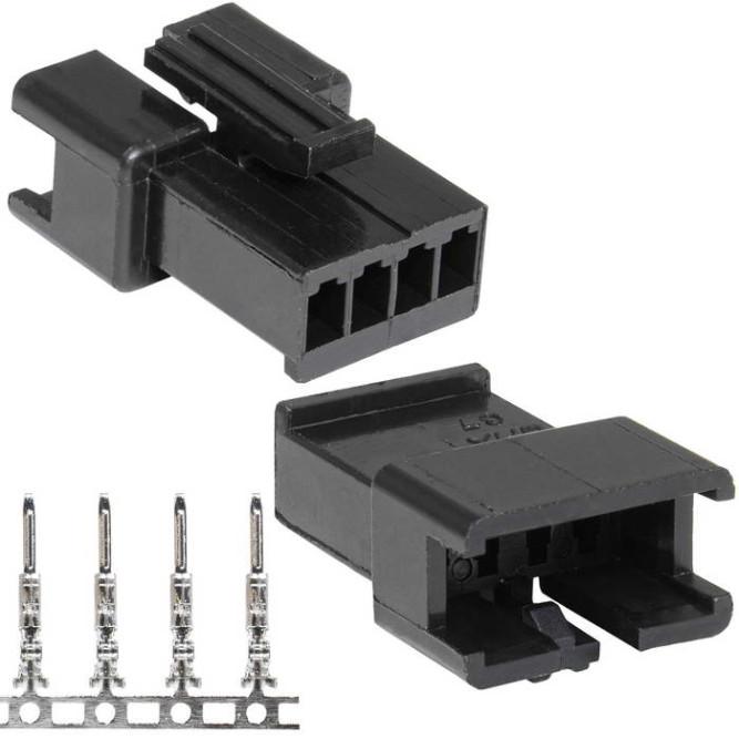 Разъем SM-4M 2.54mm + Terminal