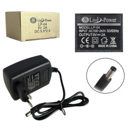 БПИ 5VDC 2A 2.5*5.5 LP-04