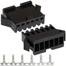 Разъем SM-6F 2.54mm + Terminal