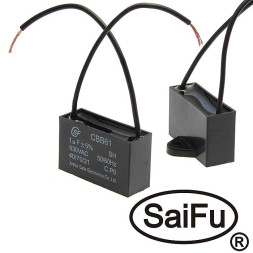 Конденсатор CBB61 1uF 630V (SAIFU)