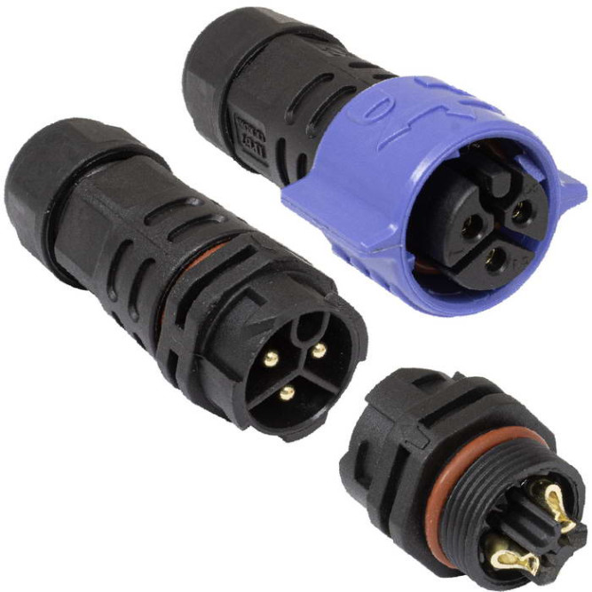 Разъем герметичный SZC20B-3P-F-M