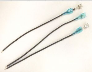 Провод с клеммой (мама) 6.3 мм с силиконовым изолятором