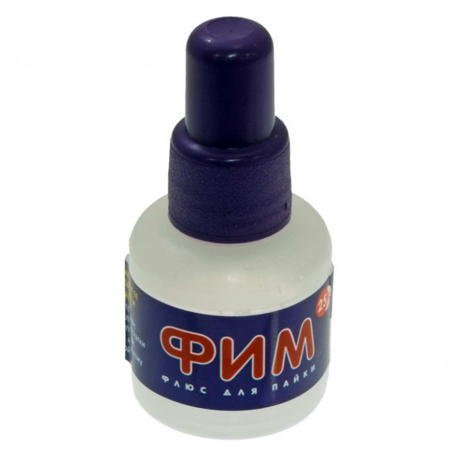 Флюс паяльный Флюс ФИМ 25мл